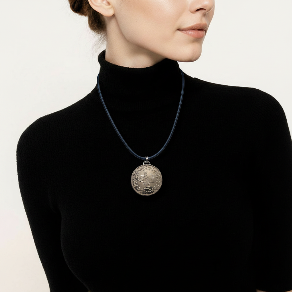 Antik Roma Sikke Replika Bileklik