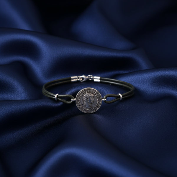 Antik Roma Sikke Replika Bileklik