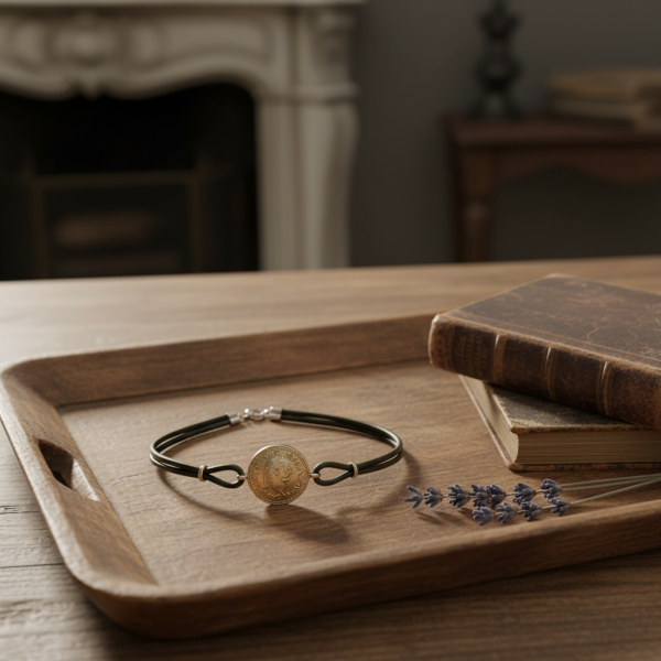 Antik Roma Sikke Replika Bileklik